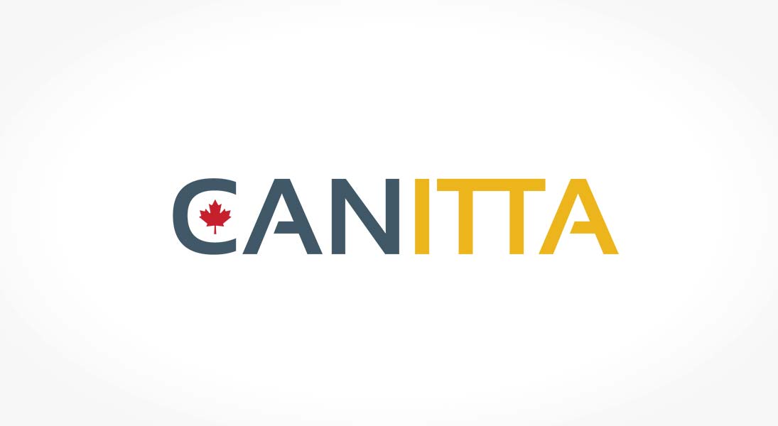 logo canitta - finance tax course logo stationery conception design graphism laval energik