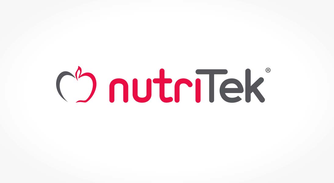 logo Nutritek - specialized food service logo stationery conception design graphism laval energik