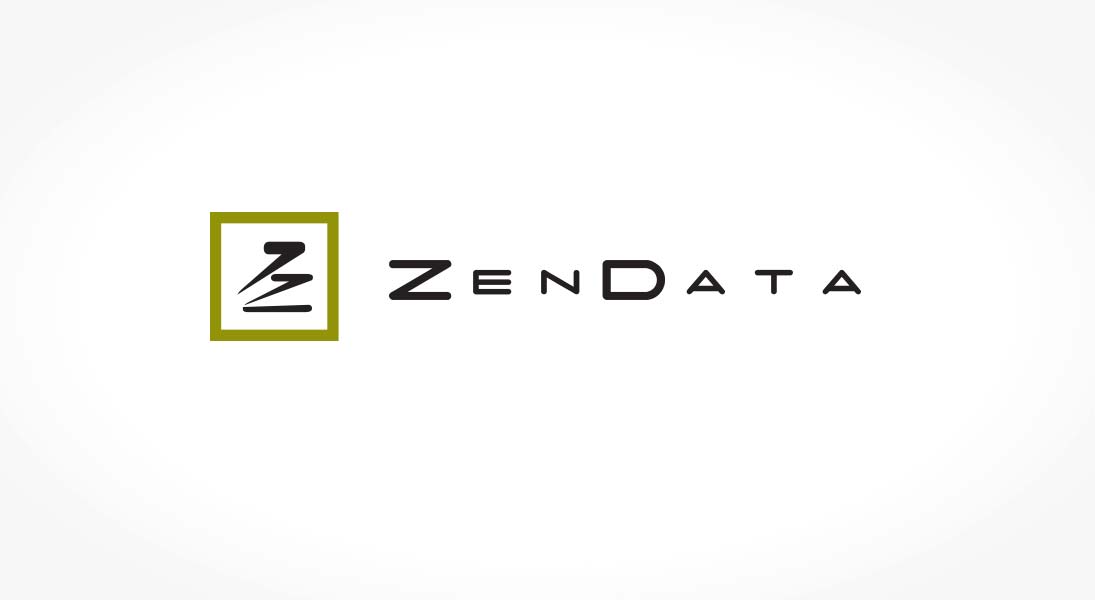 logo Zendata - zen relax logo stationery conception design graphism laval energik